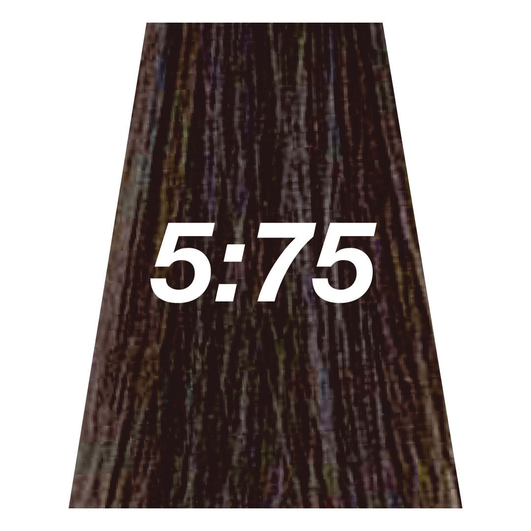 Velvasilk Permanent & Demi-Quasi Hair Colour - 5-75 Light Mocha Mahogony Brown