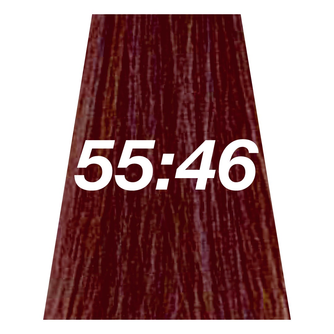 Velvasilk Permanent & Demi-Quasi Hair Colour - 55-46 Light Intense Red Violet Brown