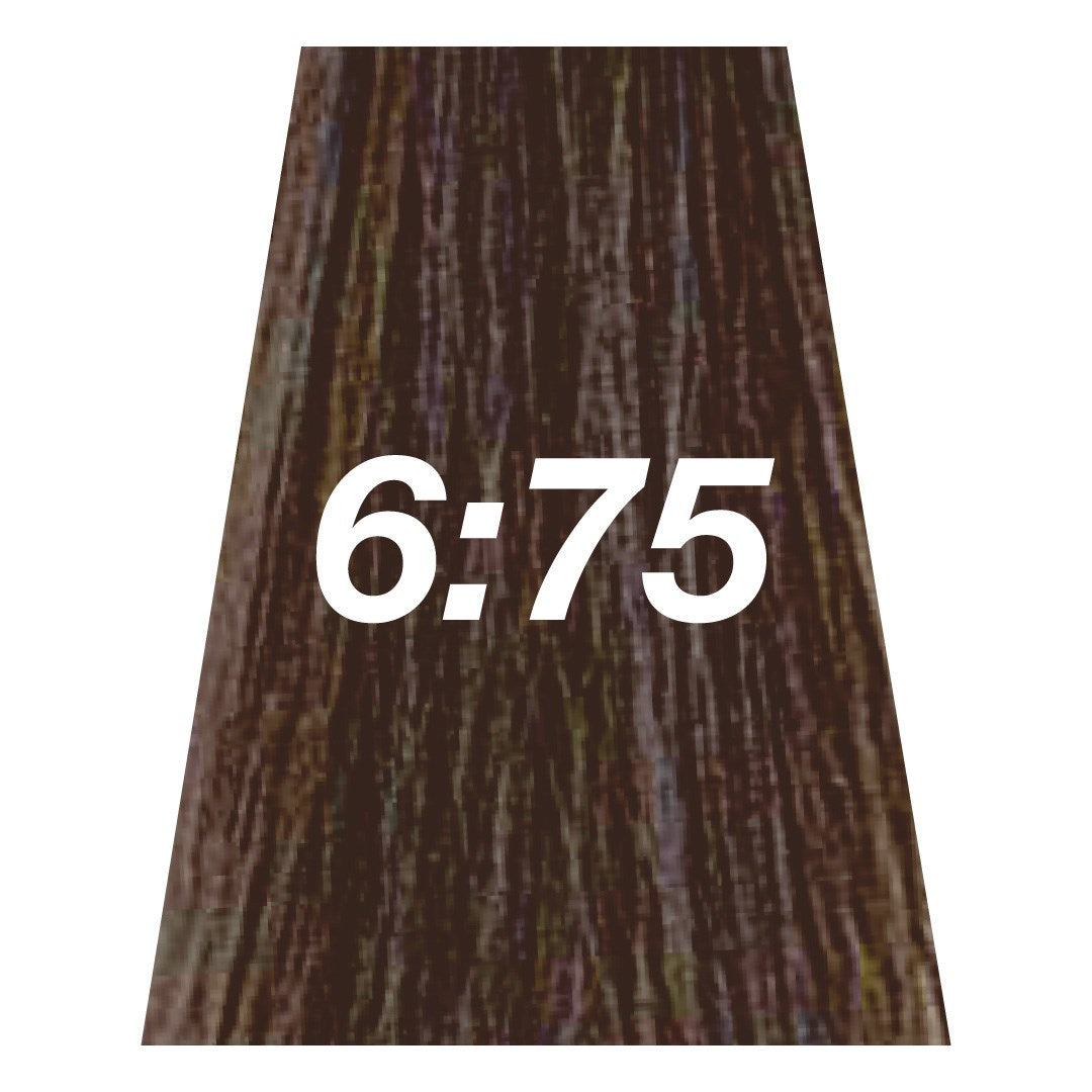 Velvasilk Permanent & Demi-Quasi Hair Colour - 6-75 Dark Mocha Mahogony Blonde