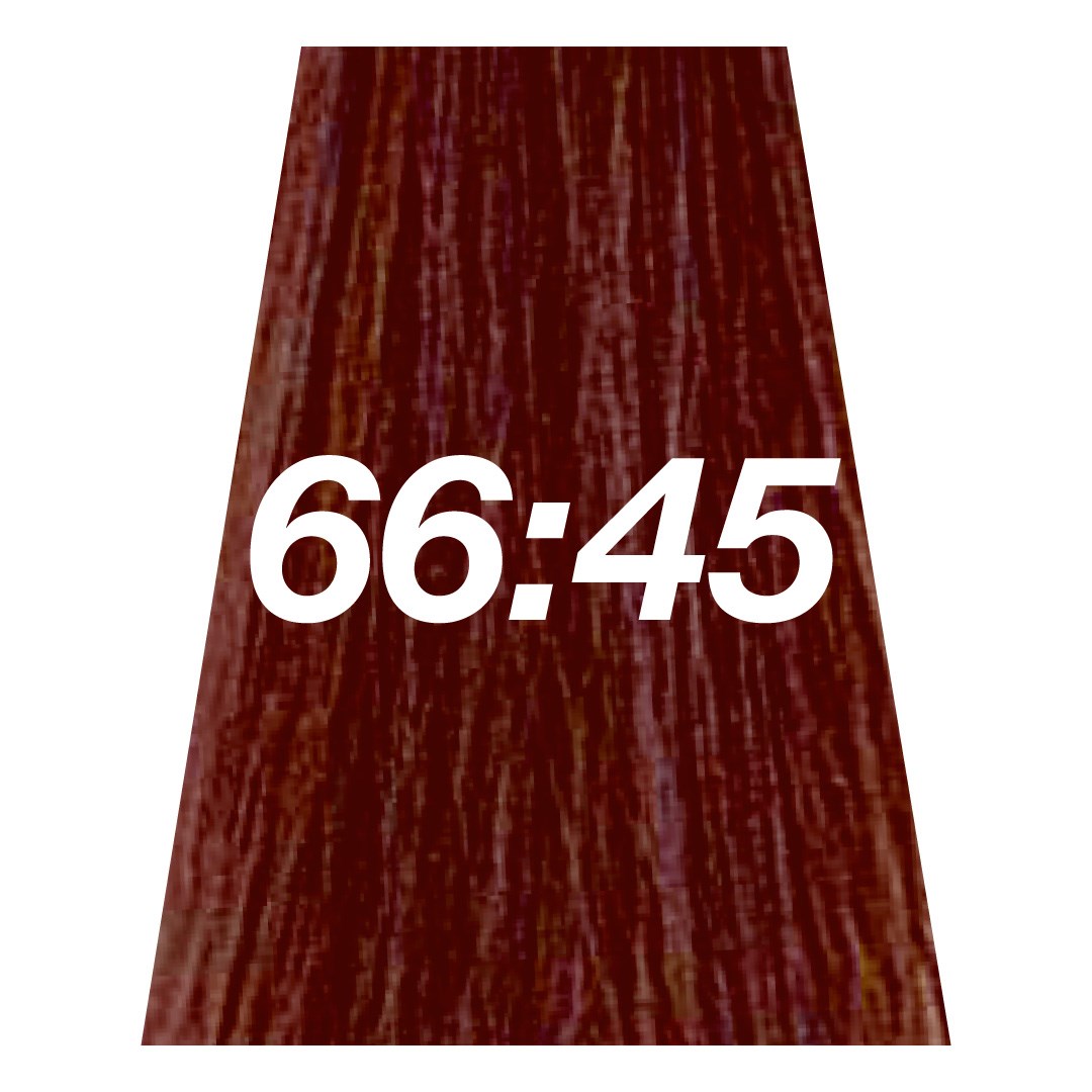 Velvasilk Permanent & Demi-Quasi Hair Colour - 66-45 Dark Intense Red Mahogony Blonde
