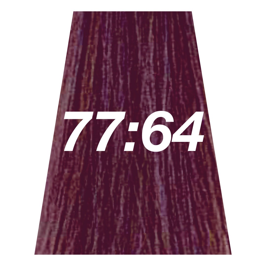 Velvasilk Permanent & Demi-Quasi Hair Colour - 77-64 Medium Intense Violet Red Blonde