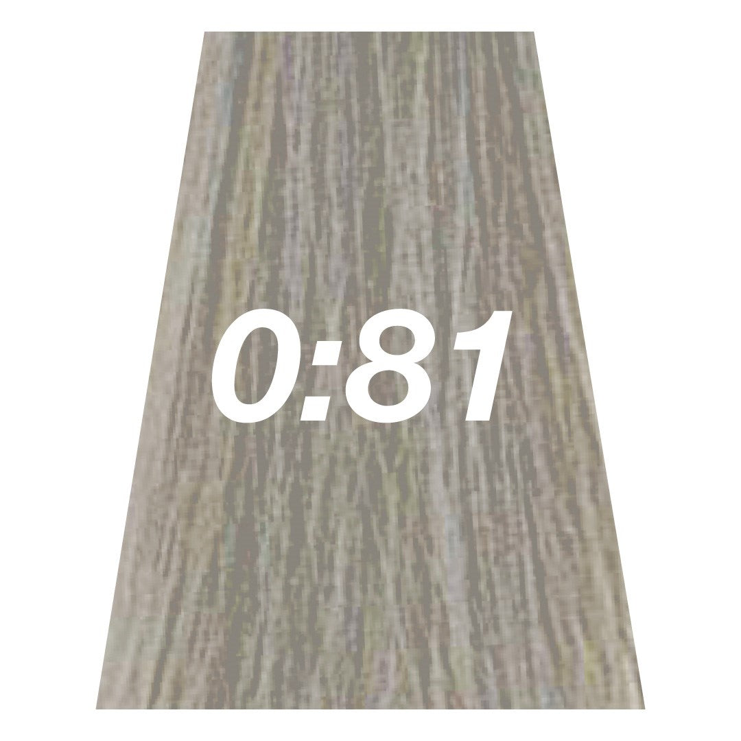 Velvasilk Permanent & Demi-Quasi Hair Colour - 0-81 Platinum Ash