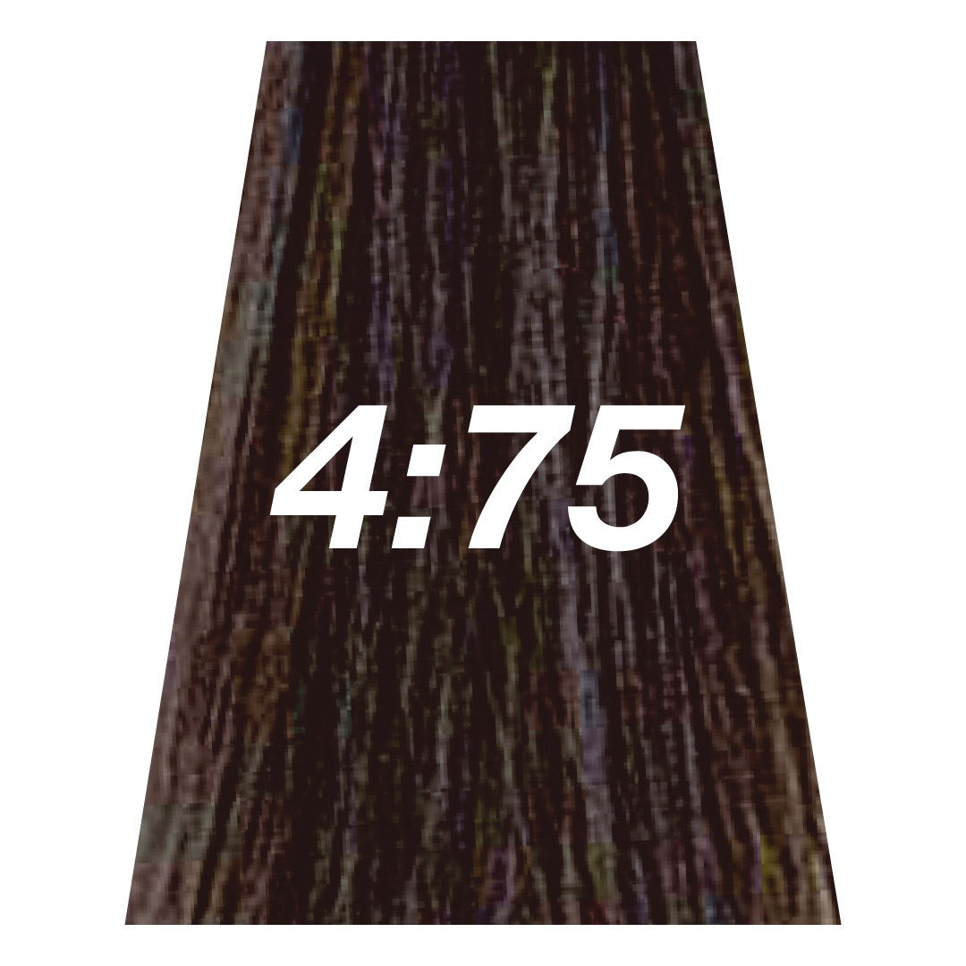 Velvasilk Permanent & Demi-Quasi Hair Colour - 4-75 Medium Mocha Mahogony Brown