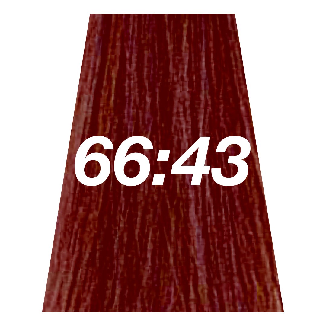 Velvasilk Permanent & Demi-Quasi Hair Colour - 66-43 Dark Intense Copper Blonde