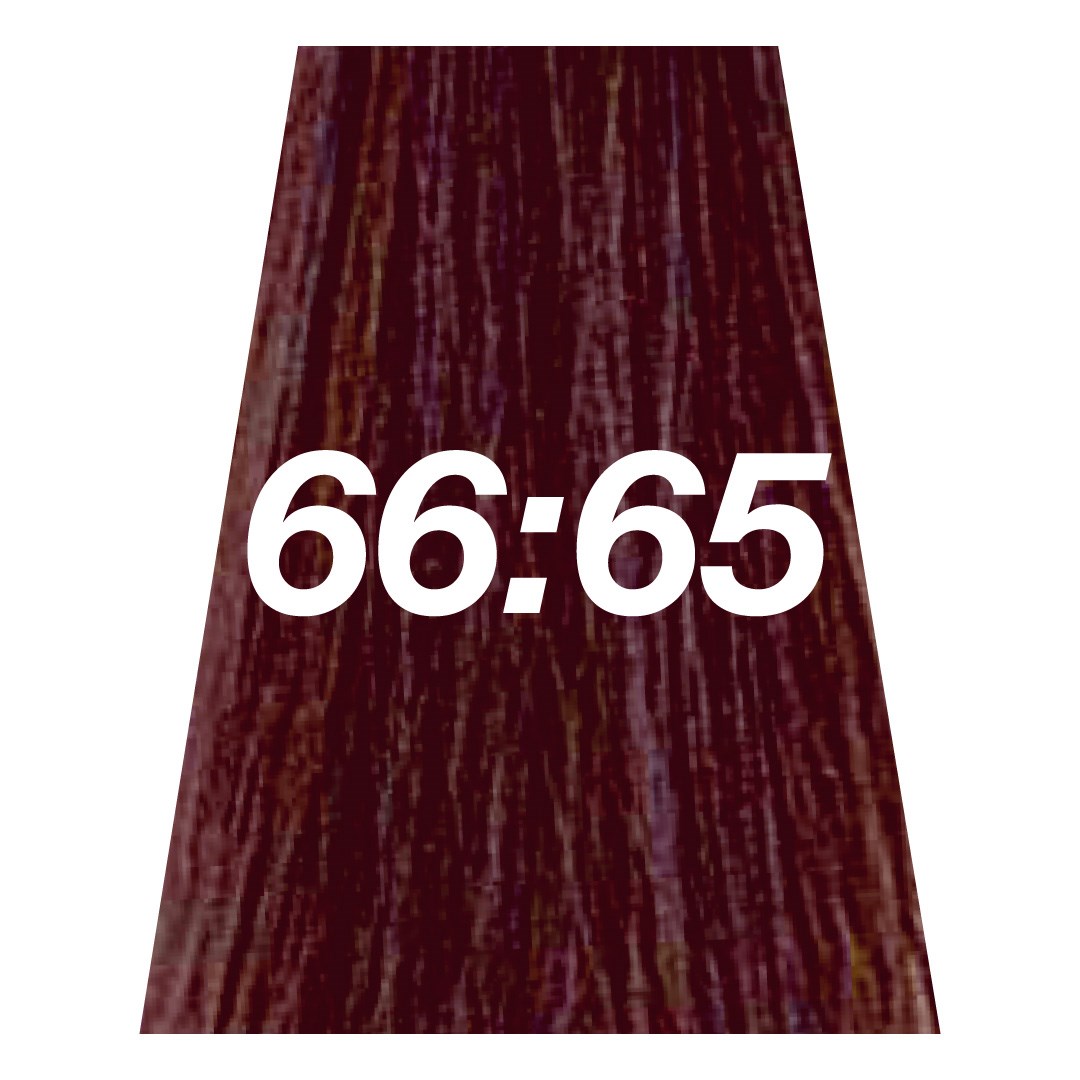 Velvasilk Permanent & Demi-Quasi Hair Colour  66-65 Dark Intense Violet Mahogony Blonde