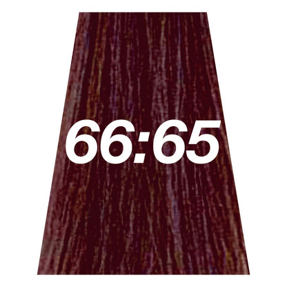 Velvasilk Permanent & Demi-Quasi Hair Colour  66-65 Dark Intense Violet Mahogony Blonde