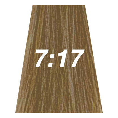 Velvasilk Permanent & Demi-Quasi Hair Colour - 7-17 Medium Ash Mocha Blonde