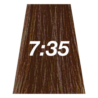 Velvasilk Permanent & Demi-Quasi Hair Colour - 7-35 Medium Chocolate Blonde