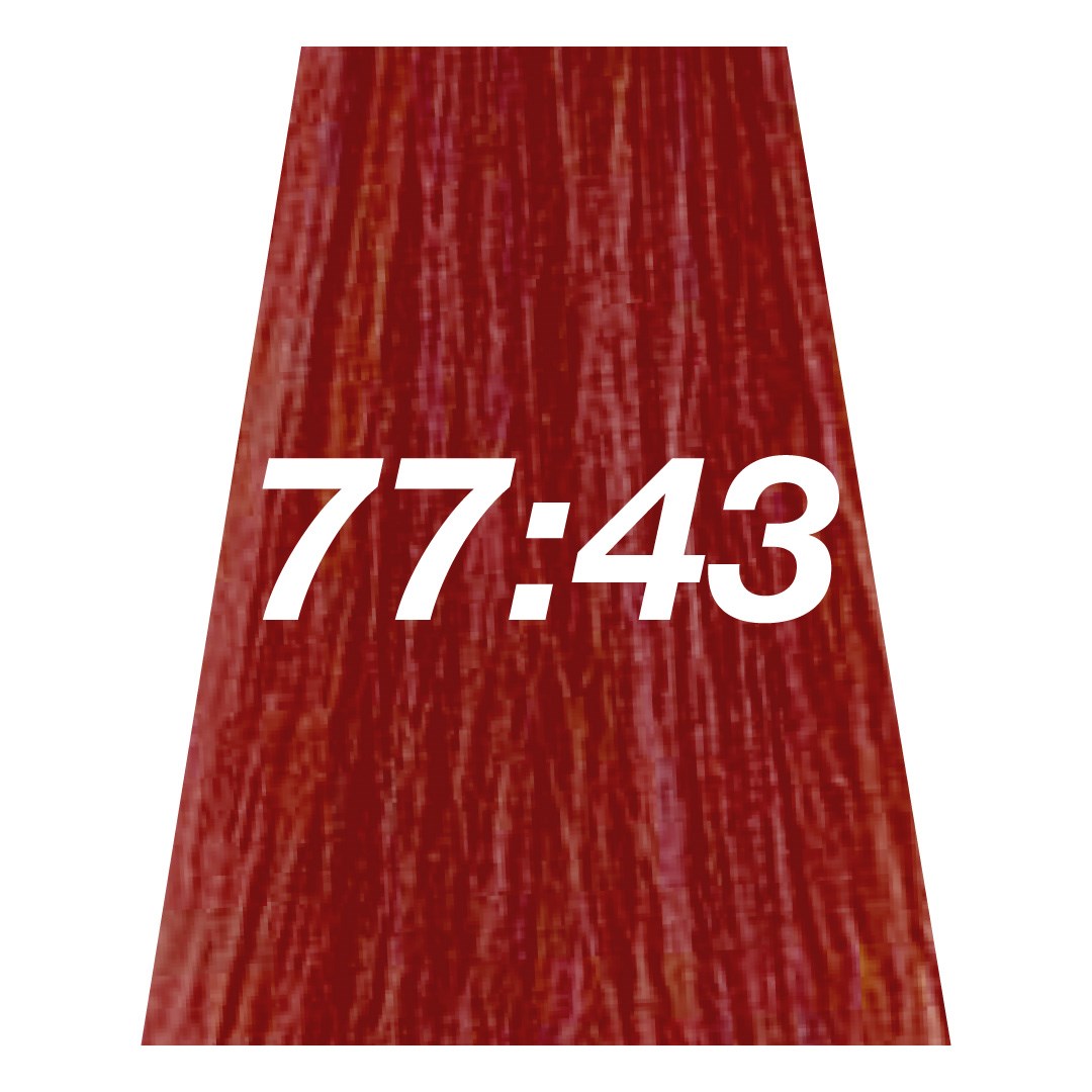 Velvasilk Permanent & Demi-Quasi Hair Colour - 77-43 Medium Intense Copper Blonde