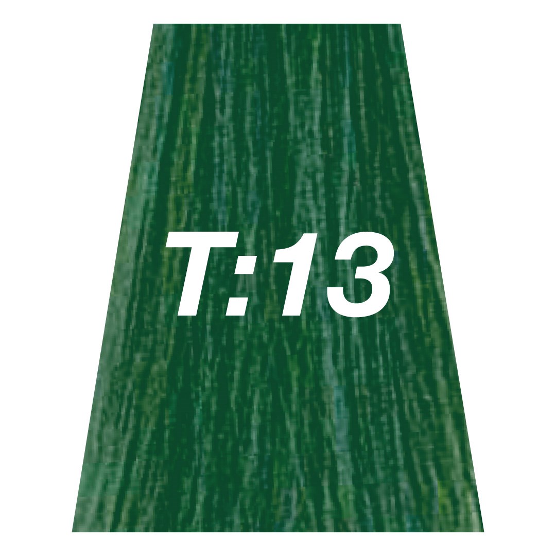 Velvasilk Permanent & Demi-Quasi Hair Colour - T-13 Green Toner