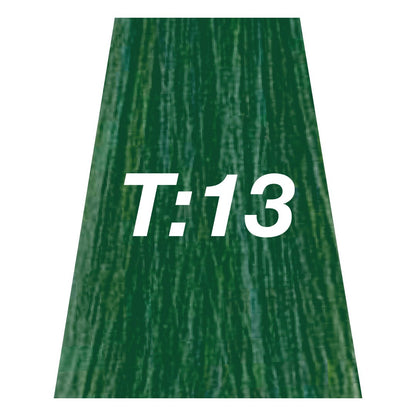 Velvasilk Permanent & Demi-Quasi Hair Colour - T-13 Green Toner