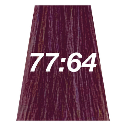 Velvasilk Permanent & Demi-Quasi Hair Colour - 77-64 Medium Intense Violet Red Blonde