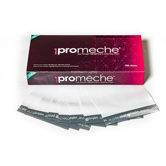 VelvaPro See Through Hair Colouring Meche Sheets x 100