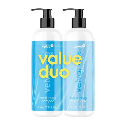 Velvacare Moisturising Shampoo & Condtioner Duo 750ml