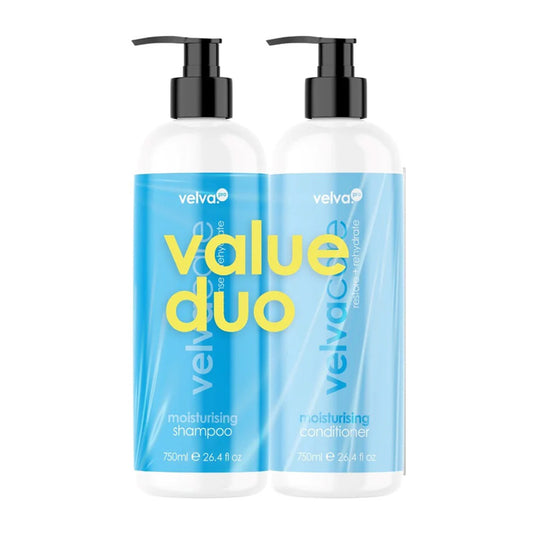 Velvacare Moisturising Shampoo & Condtioner Duo 750ml